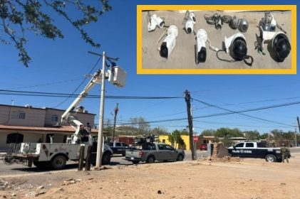 Operativo conjunto asegura  cámaras de videovigilancia ilegales en Caborca y Hermosillo