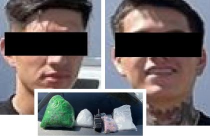 Detiene PESP a dos personas con 478 envoltorios de droga en Hermosillo