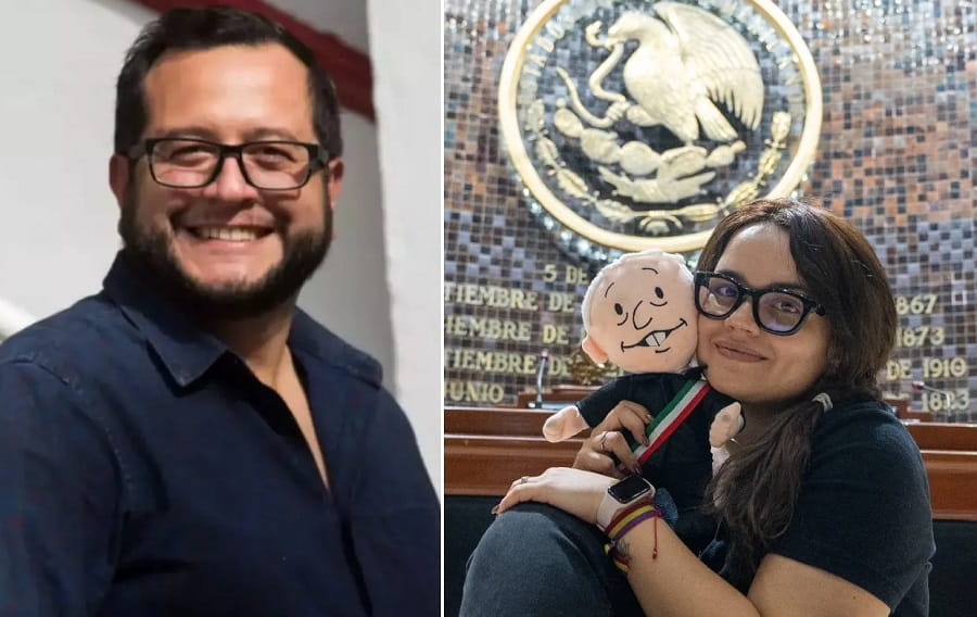 lopez beltran y consejera de Morena en Jalisco-min