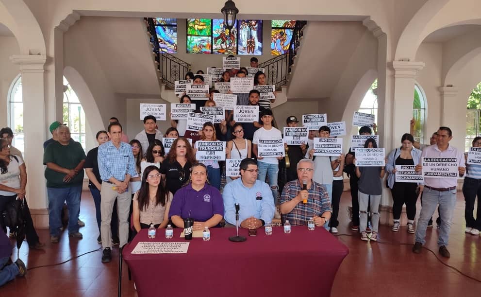 unison. piden padres de familia la apertura de espacios de nuevo ingreso en la Unison-min