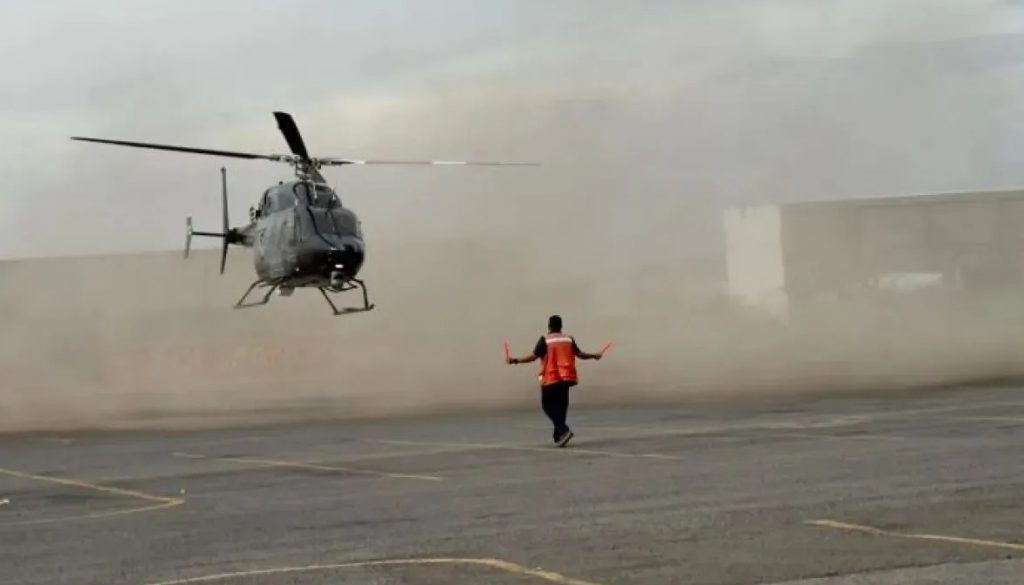 Desde el aire refuerzan seguridad y vigilancia en las carreteras estatales de Chihuahua-min