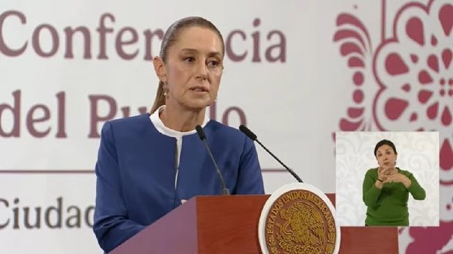 Claudia Sheinbaum. Conferencia 1808-min