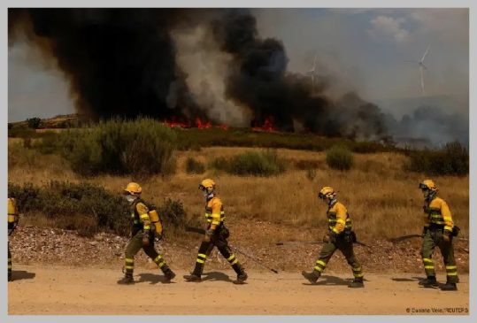 incendio forestal españa