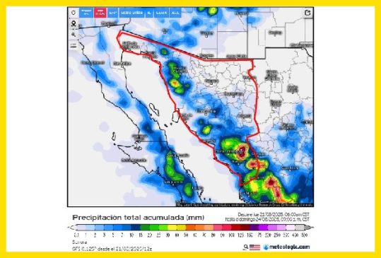 lluvias sonora