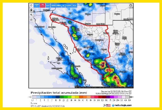 lluvias sonora