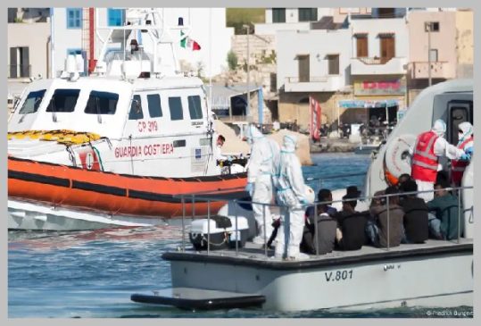 migrantes lampedusa