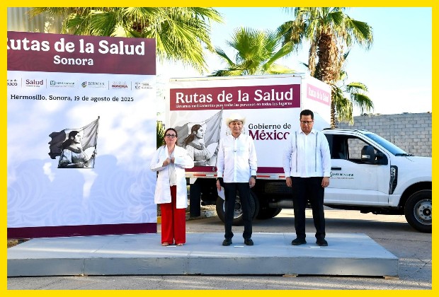 rutas salud,sonora