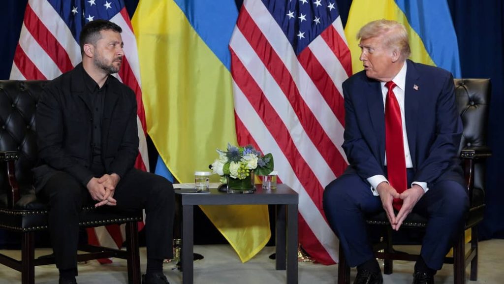 Zelensky y Donaldo Trump-min