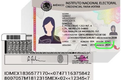 Nueva credencial para votar contempla elementos que fortalecen seguridad y funcionalidad como identificación