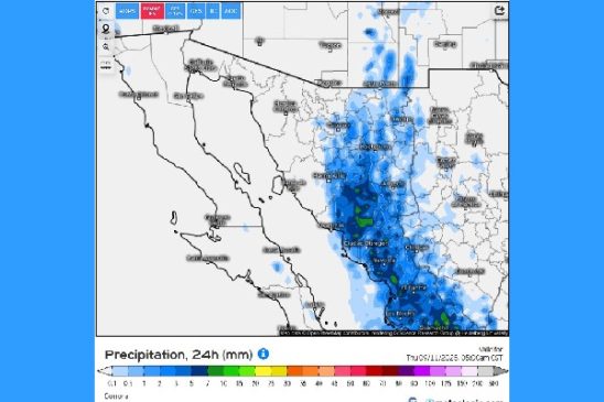 lluvias sonora,sierra