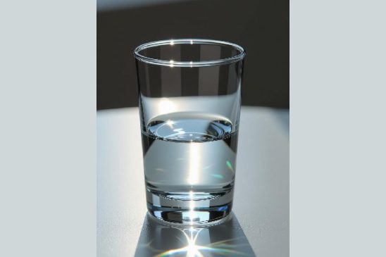 vaso medio lleno