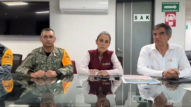 Claudia Sheinbaum y Américo Villarreal-min