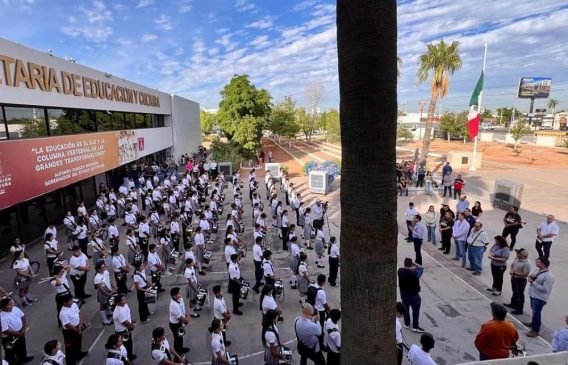 Impulsa Gobierno de Sonora la creación de la primera Banda de Guerra Monumental2-min