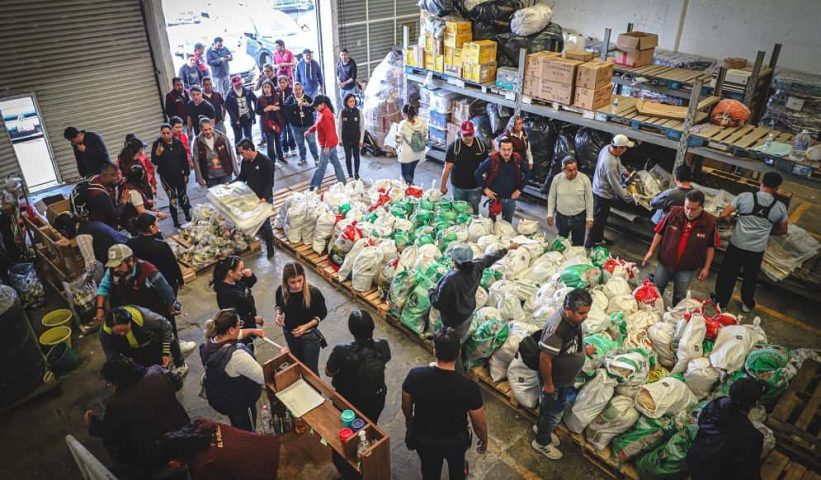 ayuda humanitaria por lluvias en Hidalgo-min