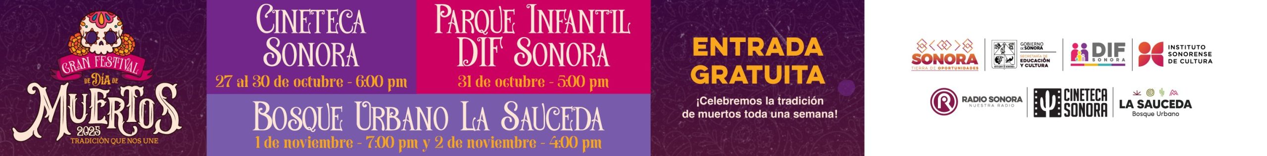 baner dia muertos