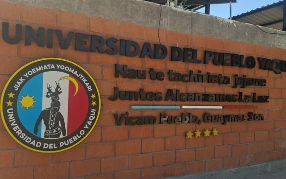 corredor académico en beneficio de la nación Yaqui UTH-min