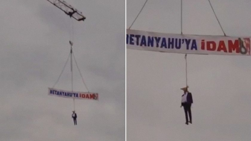 ejecutan figura de Netanyahu-min