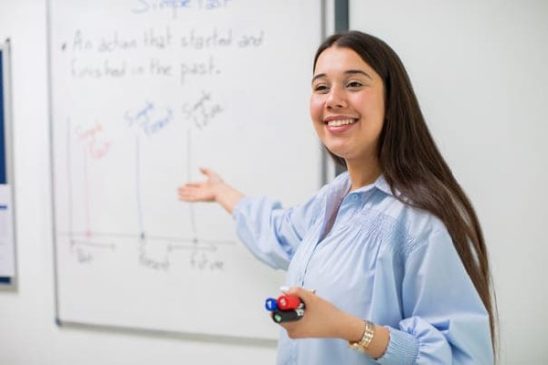 maestra inglés