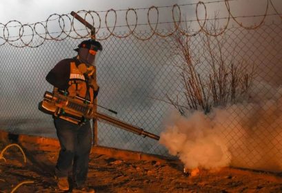 Continua Secretaría de Salud con acciones de fumigación contra el dengue en el estado