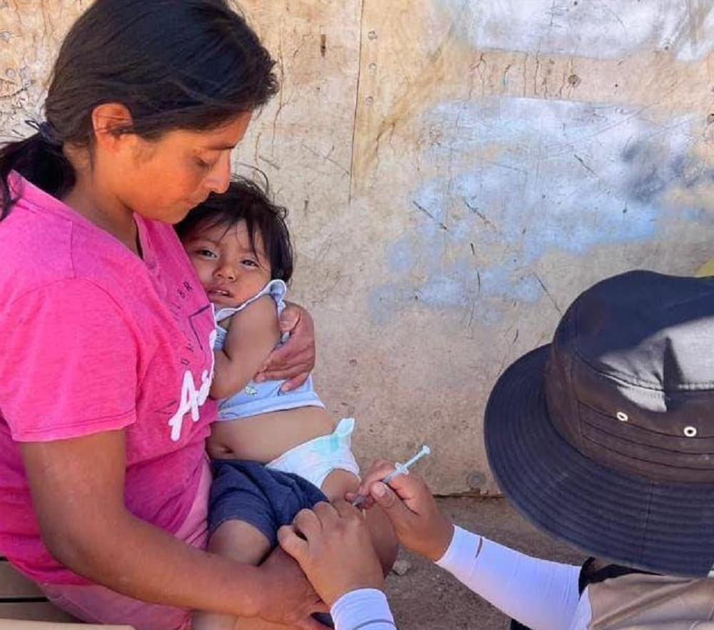 La única manera de evitar el contagio de sarampión es la vacunación-min