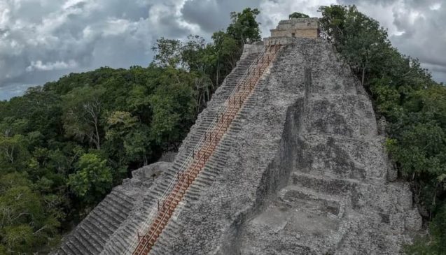 México reabre el ascenso a la pirámide maya de Nohoch Mul en Cobá-min