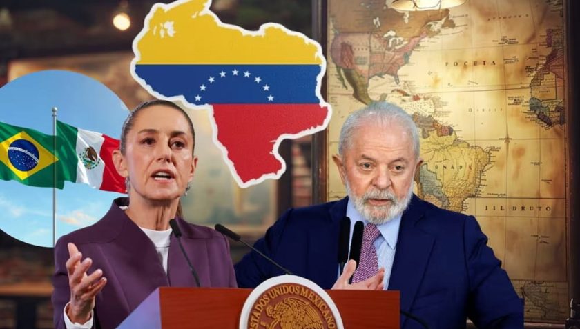 Sheinbaum y Lula Da Silva .mediadores conflicto EEUU Venezuela-min