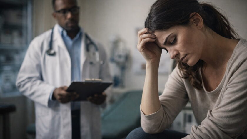 agotamiento..problemas de salud .