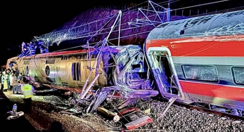 descarrilamiewnto de tren en España (1)