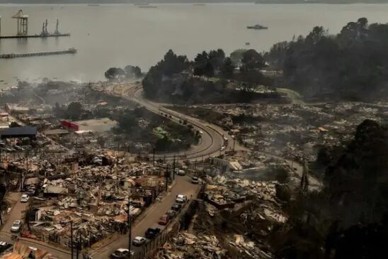 incendios forestales chile