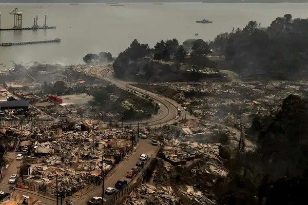 incendios forestales chile