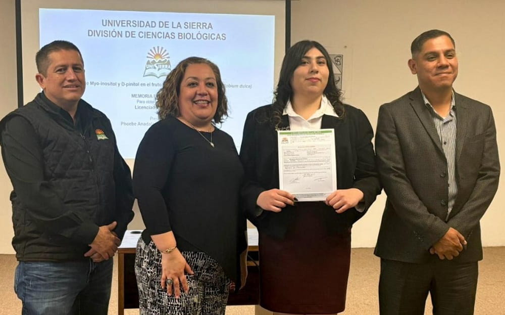 Egresada de Unisierra comprueba la presencia de compuesto clave en guamúchil para tratar la diabetes. (1)