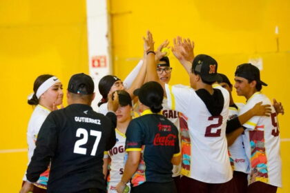Nogales pega “doblete” en la Olimpiada Estatal de Beisbol 5. (1)