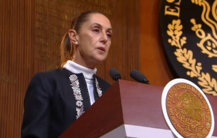 «México no se doblega no se arrodilla ni se vende; no regresará a ser colonia de nadie»: Sheinbaum
