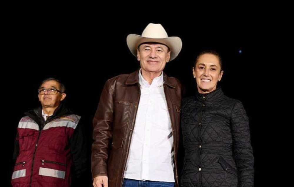 Sheinbaum y Durazo entregan carretera Bavispe-Nuevo Casas Grandes. (1)