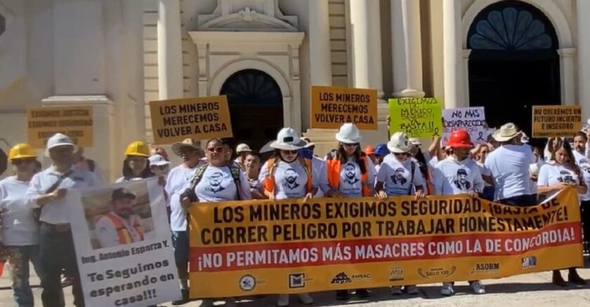 protestas xlos mineros de concordia