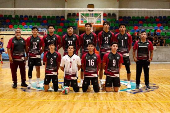 Volibol de sala de Sonora consigue tres boletos a la Olimpiada Nacional... (1)