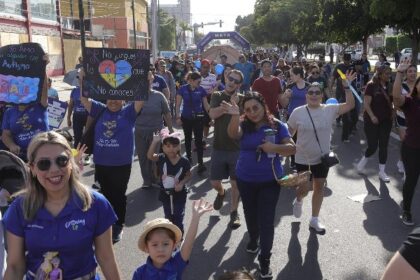 Cajeme se une por la inclusión con caminata conmemorativa por el autismo