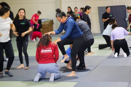 Celebra Sonora clase nacional de defensa personal de la campaña “Mujeres Imparables”