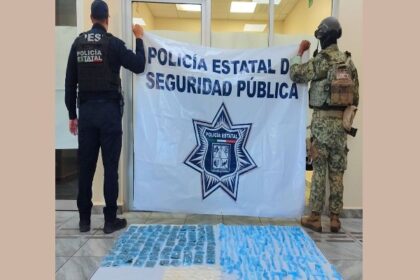 PESP y Defensa aseguran 397 envoltorios de droga  en Caborca