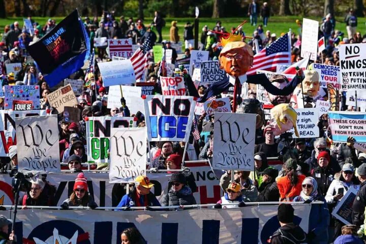protestas en EUA contra Donaldo Trump (1)