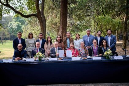 Durazo impulsa crecimiento de La Sauceda con convenio de colaboración con el Bosque de Chapultepec