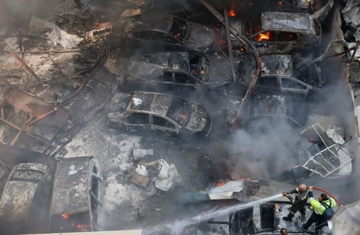 Cifra de muertos en Líbano asciende a 254; 100 ataques israelíes en 10 minutos (1)