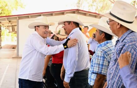 Gobernador Durazo respalda al Fuerte Mayo y asegura agua para el campo
