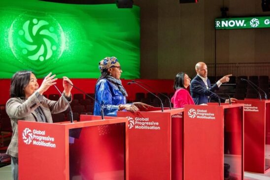 Reunión de líderes progresitas mundiales