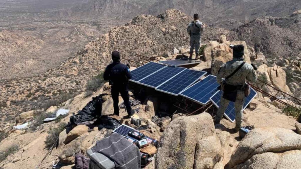 Trabajo conjunto permite asegurar infraestructura utilizada para actividades ilícitas.. (1)