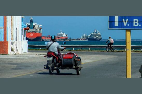 buque tanque ruso en Cuba