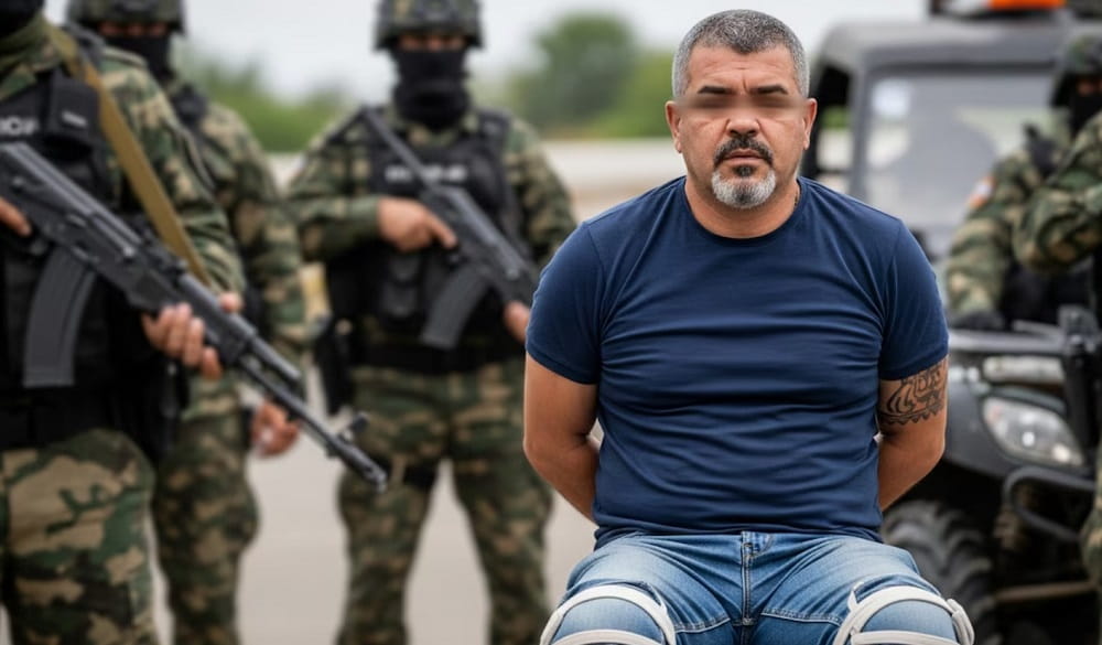 detención del metro9. delincuente del cartel del golfo (1)