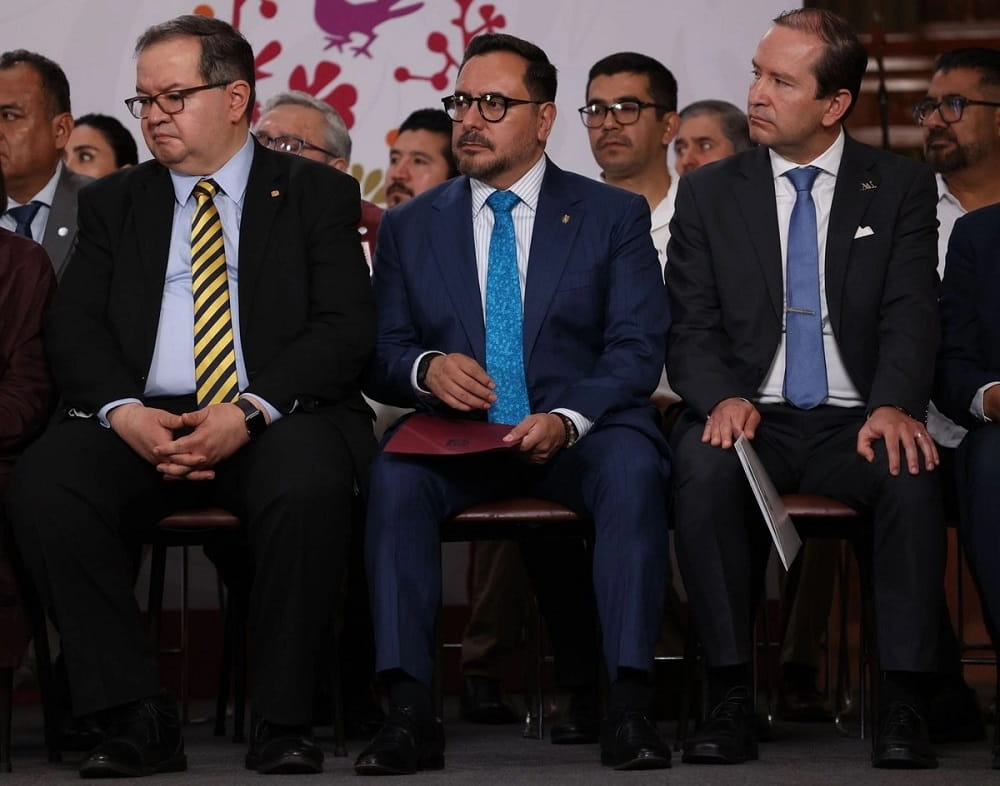 durante la conferencia de la presidenta Claudia Sheinbaum