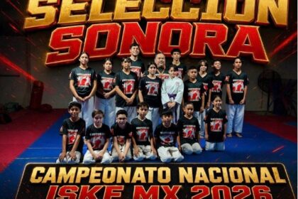 Selección Sonora de Karate Shotokan parte a la CDMX para competir en selectivo nacional