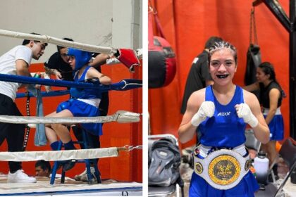 Alumna de Cobach Sonora se corona campeona estatal de boxeo en torneo Armageddon